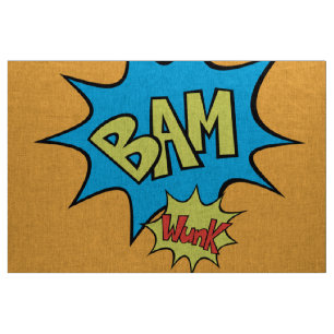 Tissu Bande dessinée Bam Balloon