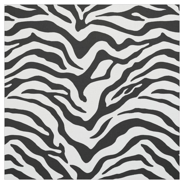Tissu Bande imprimée Zebra (Échantillon)