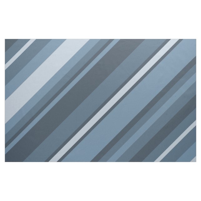 Tissu Bandes bleu gris (Fat Quarter)