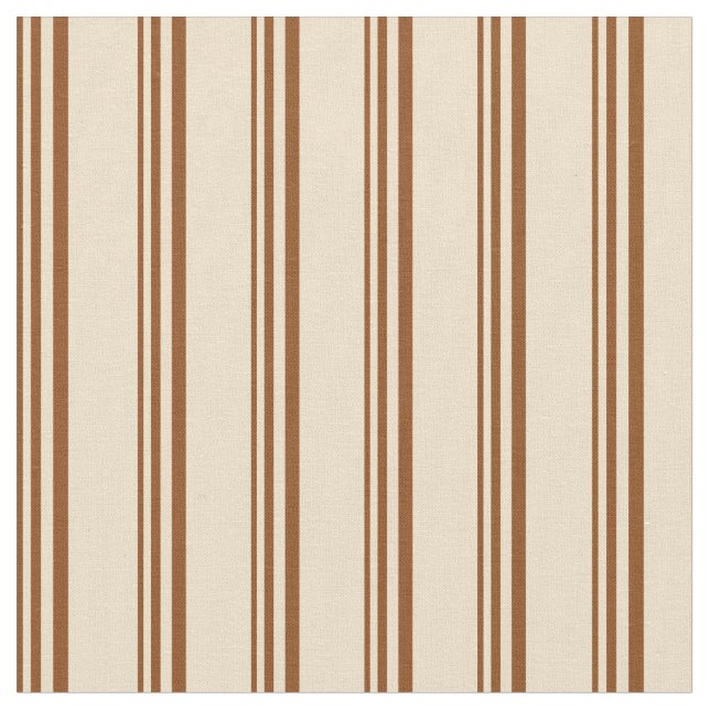 Tissu Bandes Brown et bronzantes (Fermer)