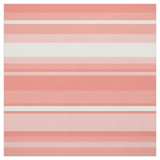 Tissu Bandes coralliennes (Échantillon)