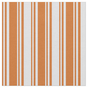 Tissu Bandes couleur chocolat et lavande