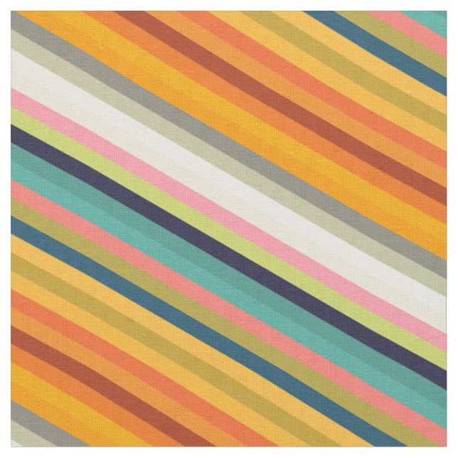 Tissu Bandes de couleur en couleur pastel... (Fermer)