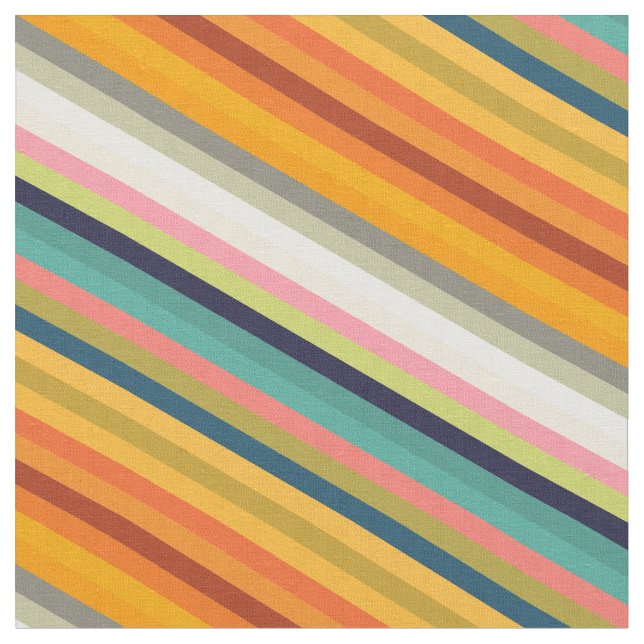 Tissu Bandes de couleurs en couleur pastel... (Fermer)