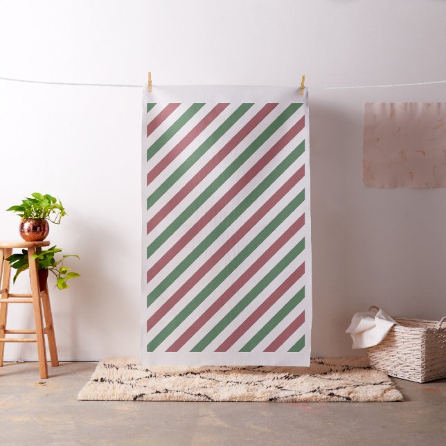 Tissu Bandes de Noël personnalisables (In Situ)