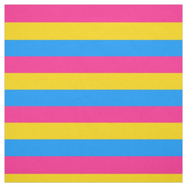 Tissu Bandes de Pride Pansexuelle (Échantillon)