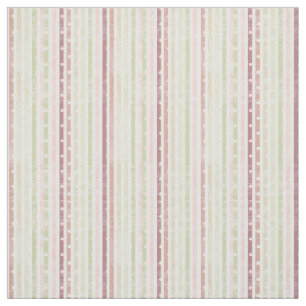Tissu Bandes géométriques et Pastel Pois