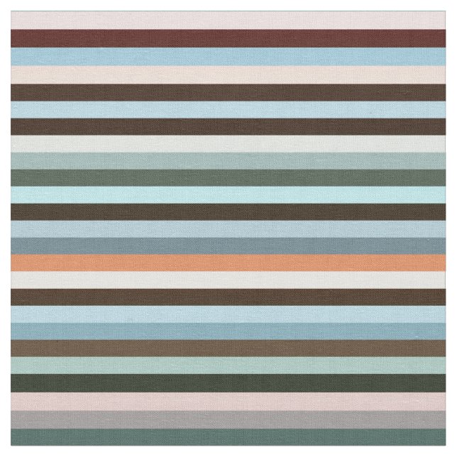 Tissu Bandes multicolores (Fermer)
