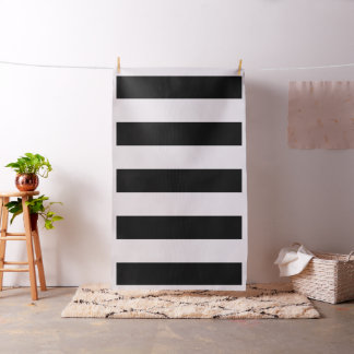 Tissu Bandes Noires Et Blanches
