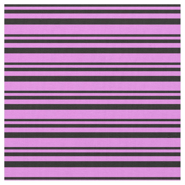 Tissu Bandes noires et violettes (Fermer)