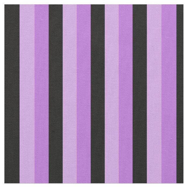 Tissu Bandes noires et violettes (Fermer)