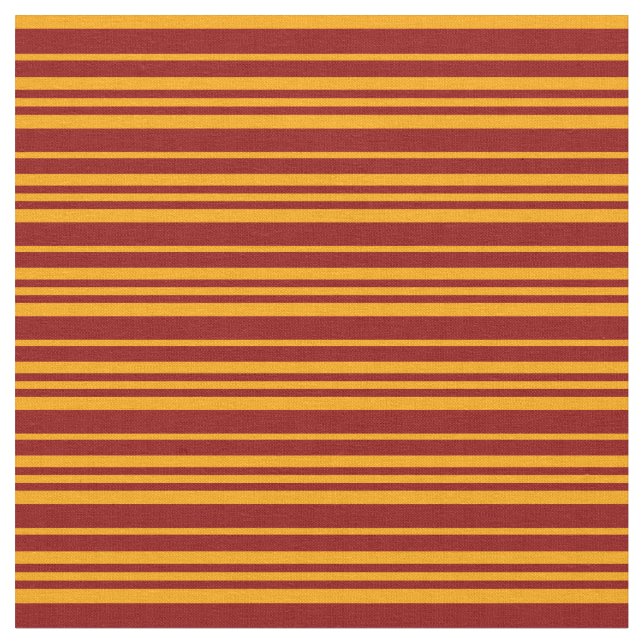 Tissu Bandes rouges foncées et orange (Fermer)