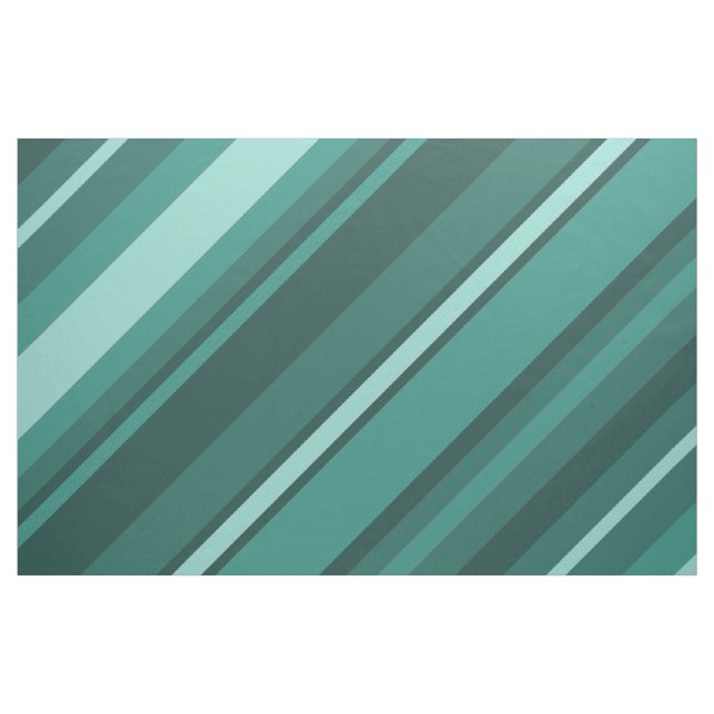 Tissu Bandes turquoises (Fat Quarter)