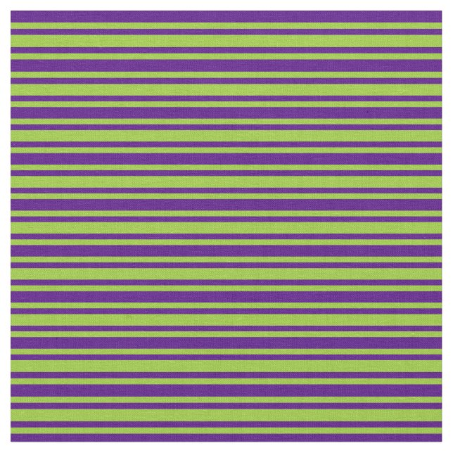 Tissu Bandes vertes et indiennes (Fermer)