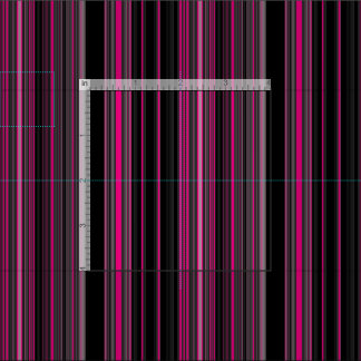 Tissu Bandes verticales de différentes tailles noires et