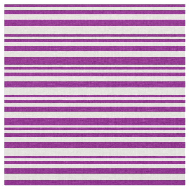 Tissu Bandes violettes et blanches (Fermer)