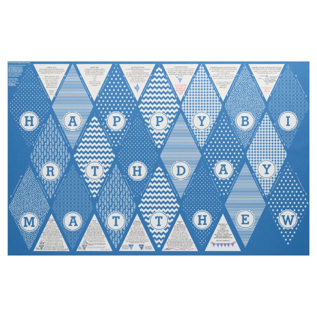 Tissu Bannière personnalisée de fanion de joyeux (Yard)