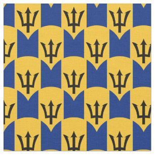 Tissu Barbados Flag & Barbados Trendy Fabric/fashion