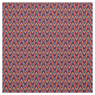 Tissu Bargello flamboyant