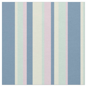 Tissu Bars de plage Vintages Retro Pastel Colour