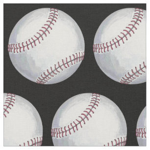 Tissu Baseball Art Peint