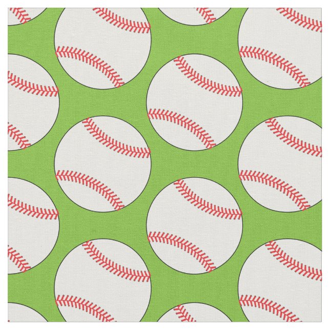 Tissu Baseball Balls Sports (Fermer)