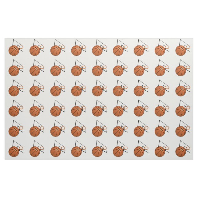 Tissu Basket-ball et cerceau (Yard)