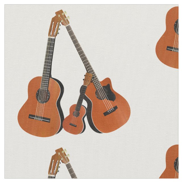 Tissu Basse acoustique de guitare espagnole et Ukulele (Fermer)