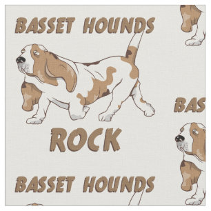 Tissu Basset hound