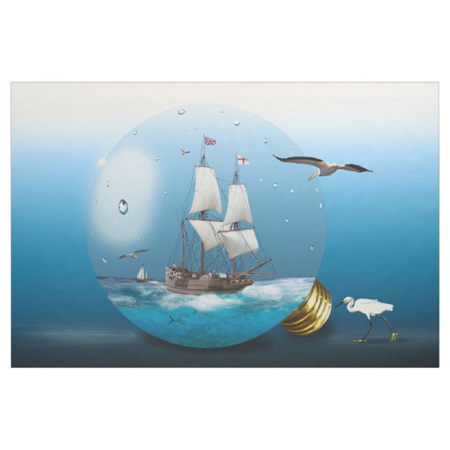 Tissu Bateau dans une ampoule (Yard)