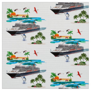 Tissu Bateau de croisière