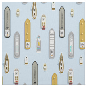 Tissu Bateaux nautiques Sur la rivière TOUTE couleur
