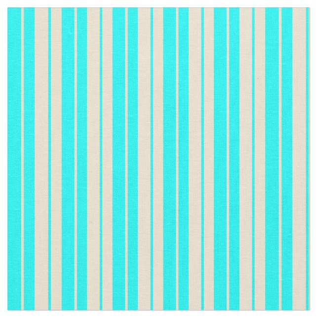 Tissu Bbeige et cyan (Fermer)