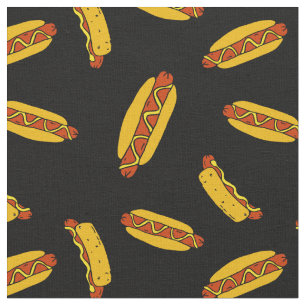 Tissu BBQ Hot Chiens Saucages Anniversaire de enfant