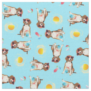 Tissu Beagle d'été