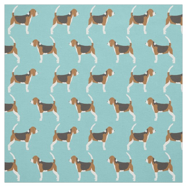 tissu Beagle - tissu de chien beagle mignon pour c (Échantillon)