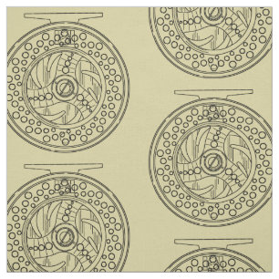 Tissu Beau art de la bobine pour la pêche au mouche