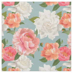 Tissu Beau motif floral