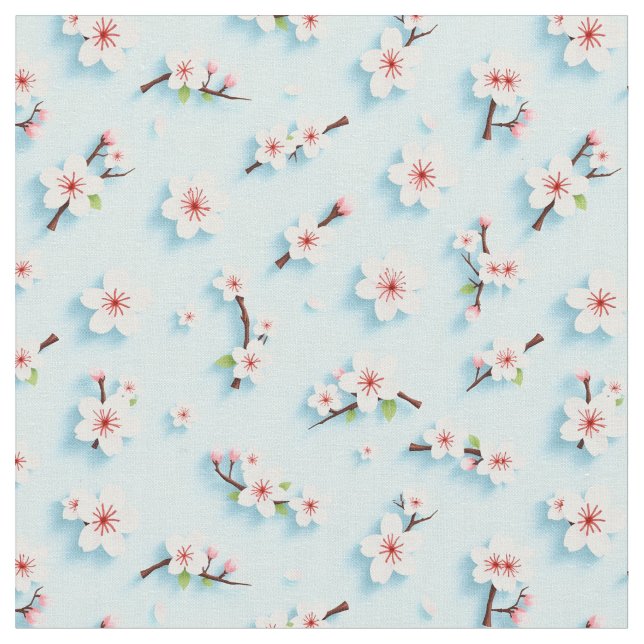 Tissu Beau Motif Flower (Fermer)