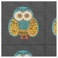Beau rétro hibou coloré de Boho