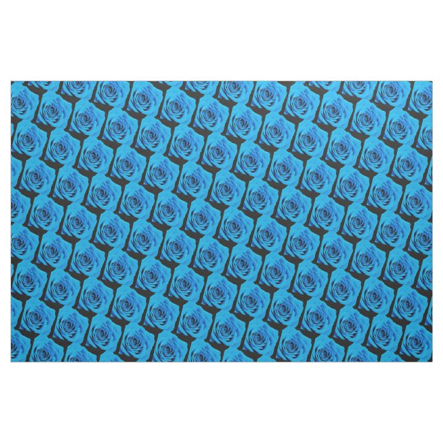 Tissu Beau rose bleu (Yard)