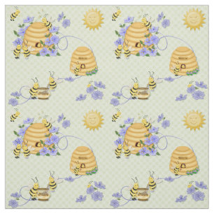 Tissu Bee Dance Floral Fabric 2