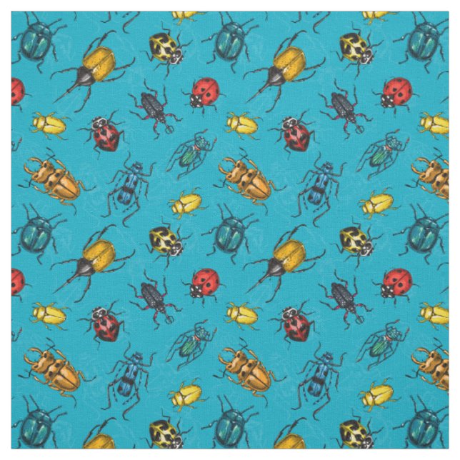 Tissu Beetles (Échantillon)