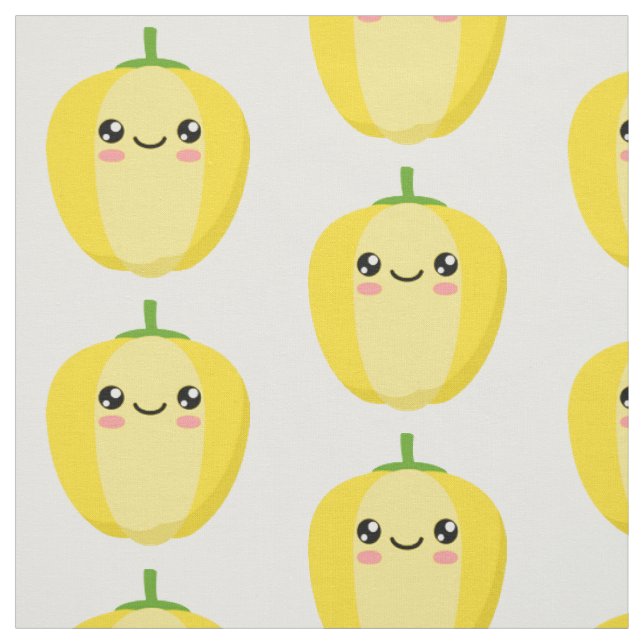 Tissu Bell Pepper jaune (Échantillon)