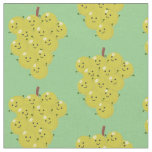 Tissu Belle bande de raisins amusante illustration