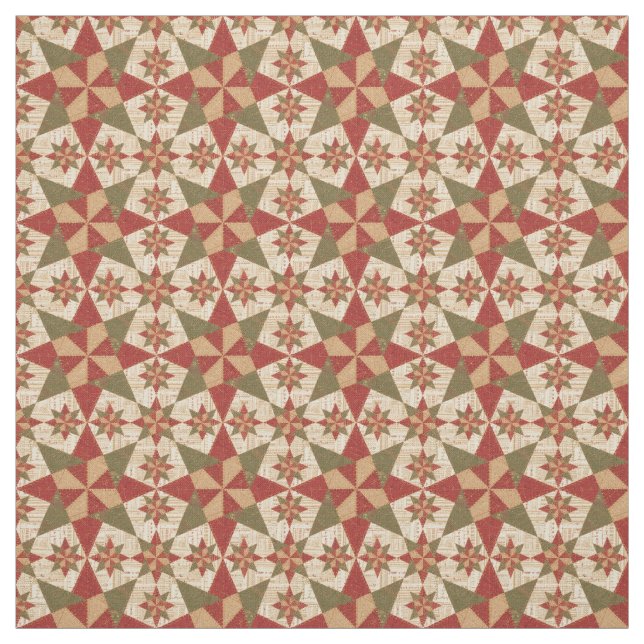 Tissu Belle étoile de Noël (Échantillon)