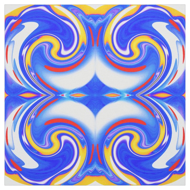 Tissu Belle mode bleue (Échantillon)