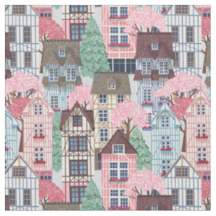 Tissu Belle Rues De Ville Fabric
