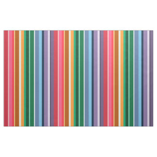 Tissu Belles rayures d'arc-en-ciel