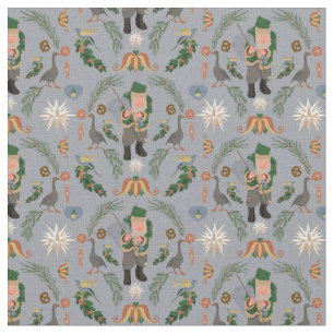Tissu Belsnickel et Pennsylvanie Motifs de Noël